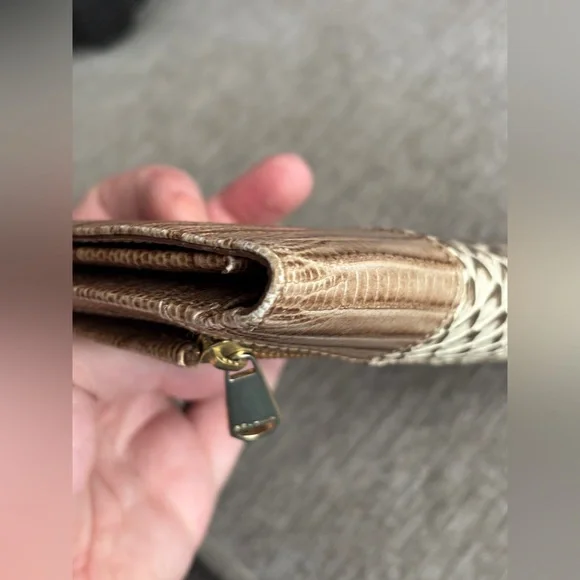 Brahmin Foldover Wallet - Picture 8 of 14